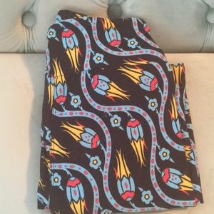Flower vine LulaRoe leggings